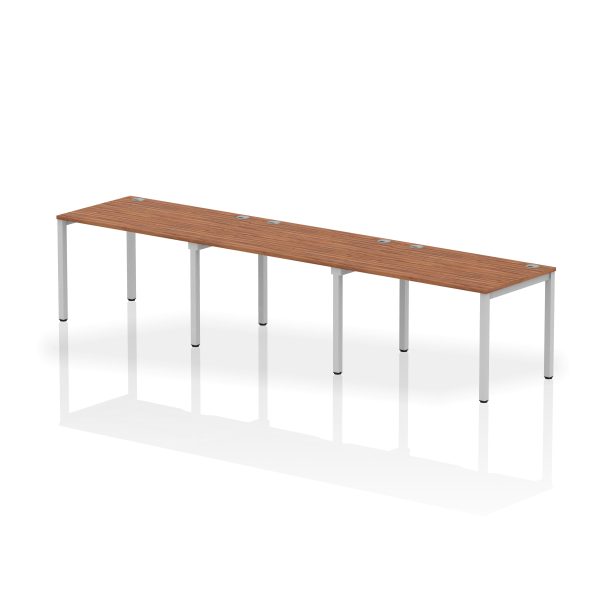 Pulse Single Row Bench Desk - 3 Person - Image 9