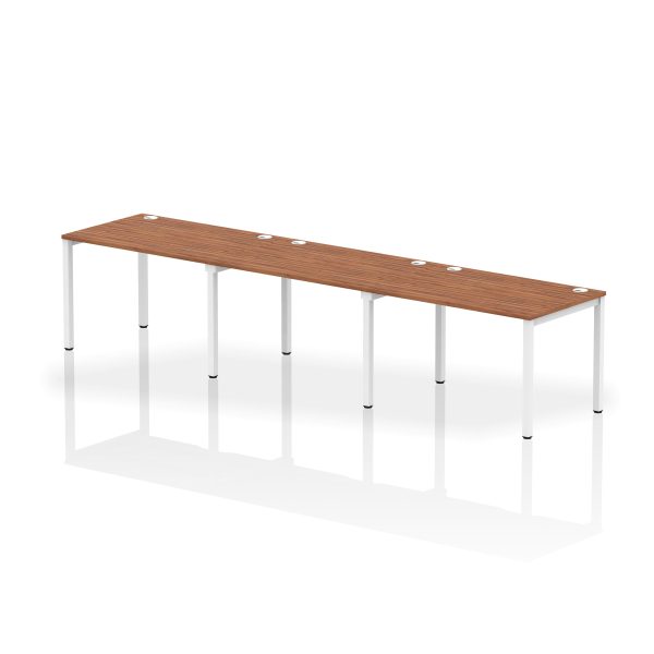 Pulse Single Row Bench Desk - 3 Person - Image 10
