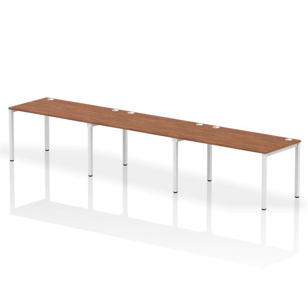 Pulse Single Row Bench Desk - 3 Person - Image 22