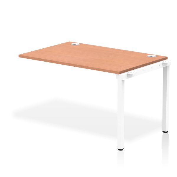 Pulse Single Row Bench Desk Extension Kit - Image 2