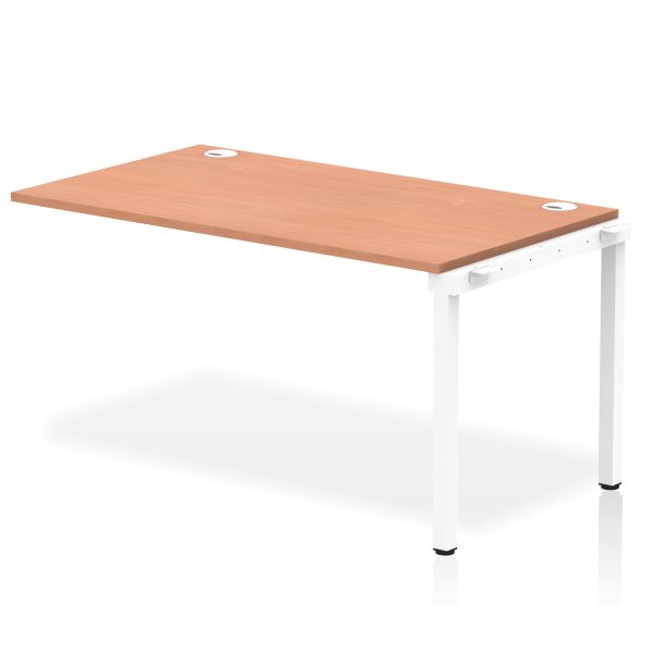 Pulse Single Row Bench Desk Extension Kit - Image 14
