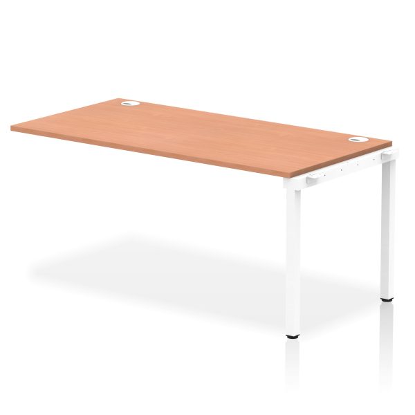 Pulse Single Row Bench Desk Extension Kit - Image 26