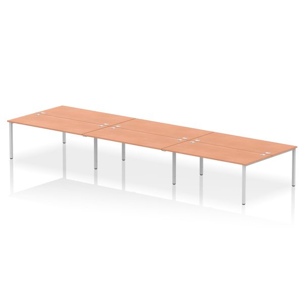 Pulse B2B Bench Desk - 6 Person - Image 37