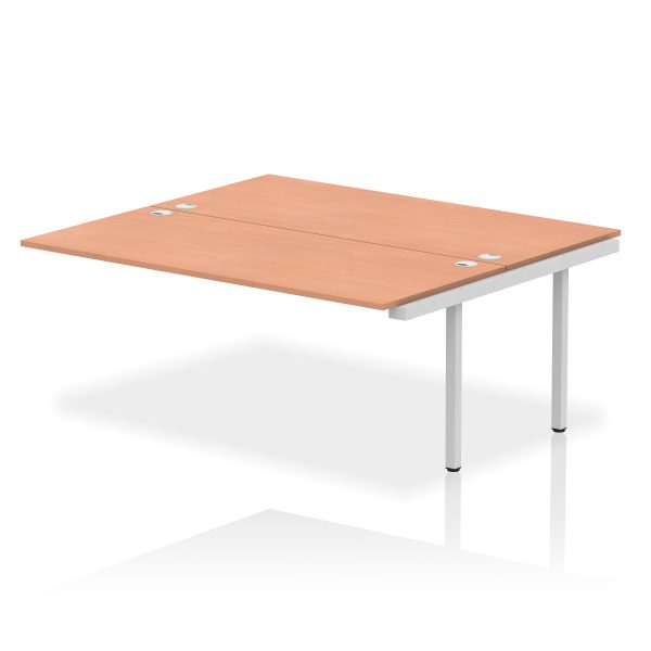 Pulse B2B Bench Desk - 2 Person Extension Kit - Image 37