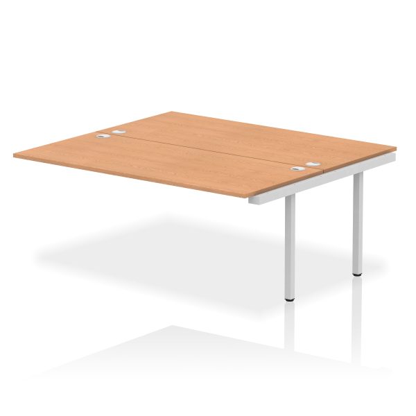 Pulse B2B Bench Desk - 2 Person Extension Kit - Image 43