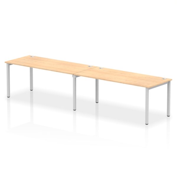 Pulse Single Row Bench Desk - 2 Person - Image 41