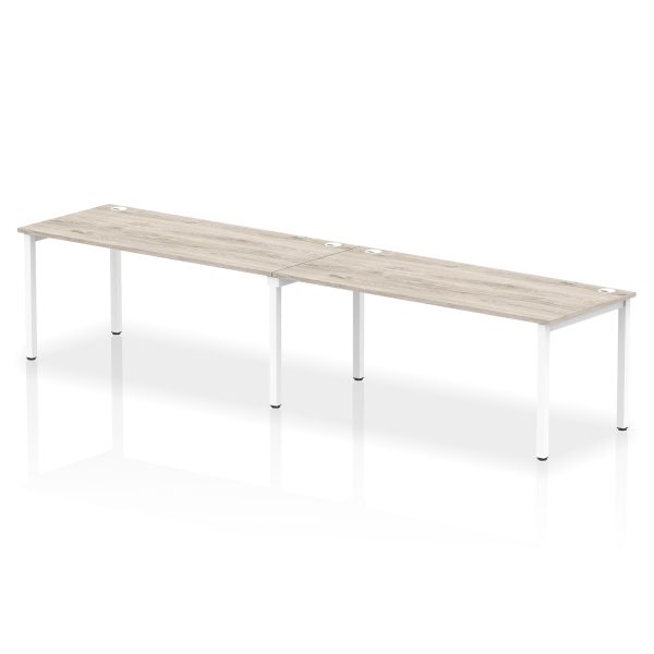 Pulse Single Row Bench Desk - 2 Person - Image 40
