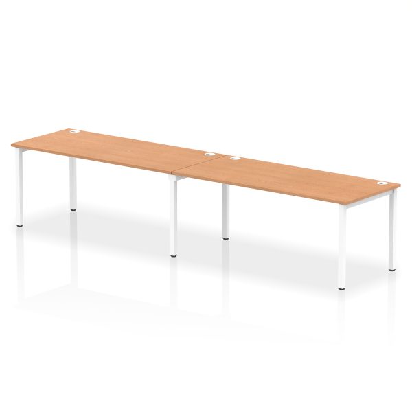 Pulse Single Row Bench Desk - 2 Person - Image 44