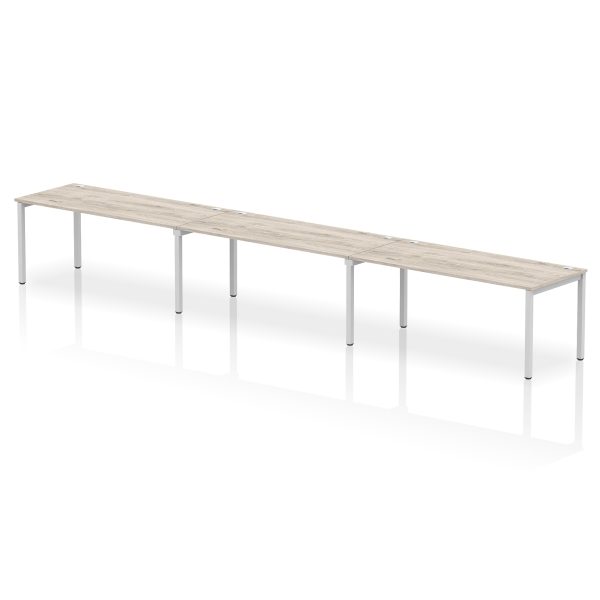 Pulse Single Row Bench Desk - 3 Person - Image 39