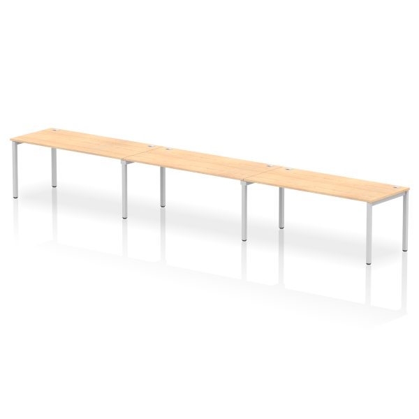 Pulse Single Row Bench Desk - 3 Person - Image 41