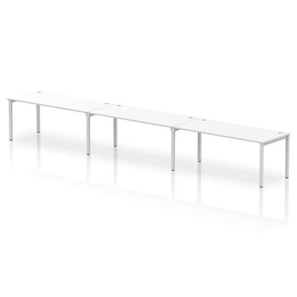 Pulse Single Row Bench Desk - 3 Person - Image 47