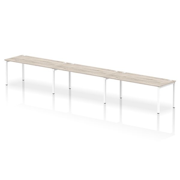 Pulse Single Row Bench Desk - 3 Person - Image 40