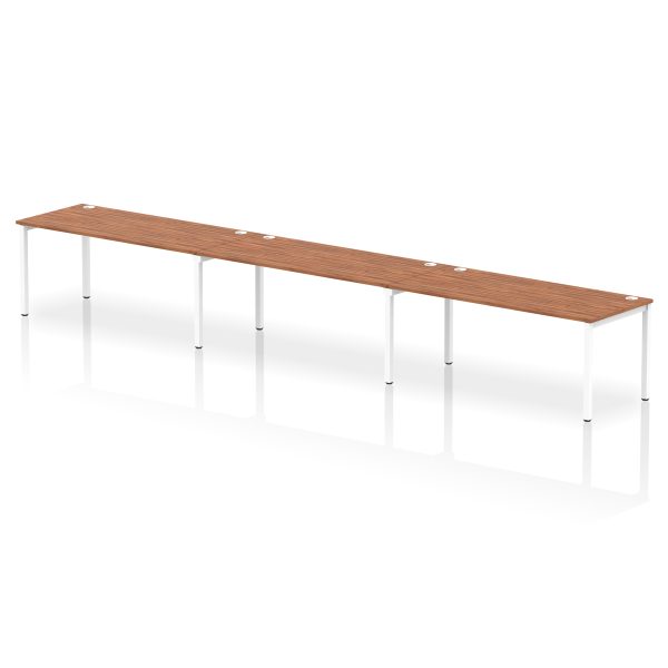 Pulse Single Row Bench Desk - 3 Person - Image 46