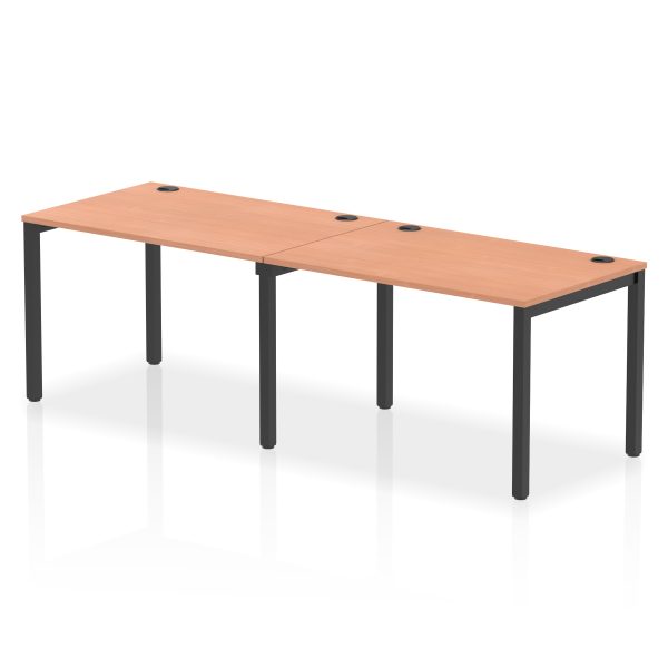 Pulse Single Row Bench Desk - 2 Person - Image 49