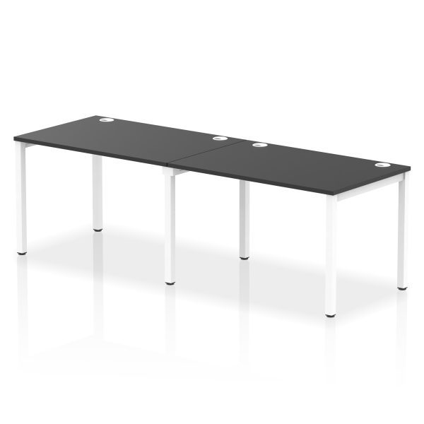 Pulse Single Row Bench Desk - 2 Person - Image 52