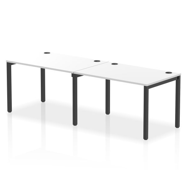 Pulse Single Row Bench Desk - 2 Person - Image 56