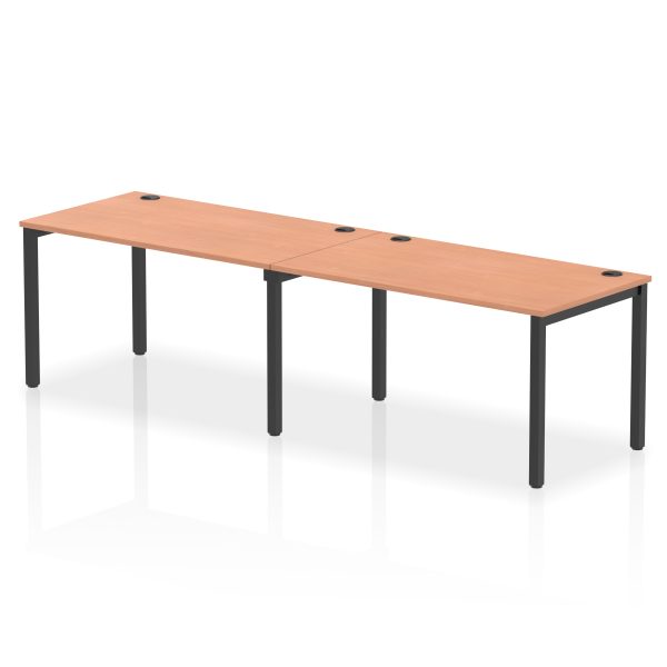 Pulse Single Row Bench Desk - 2 Person - Image 58