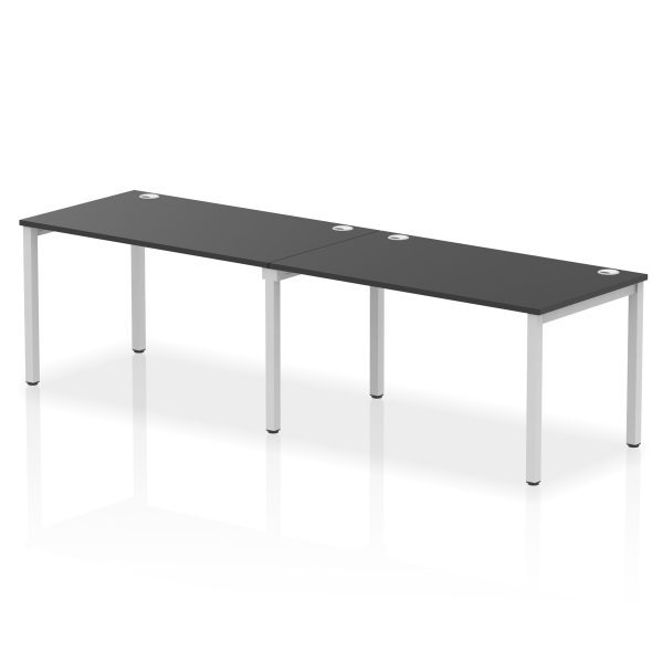 Pulse Single Row Bench Desk - 2 Person - Image 60