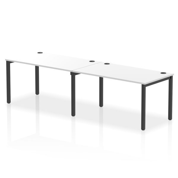 Pulse Single Row Bench Desk - 2 Person - Image 65