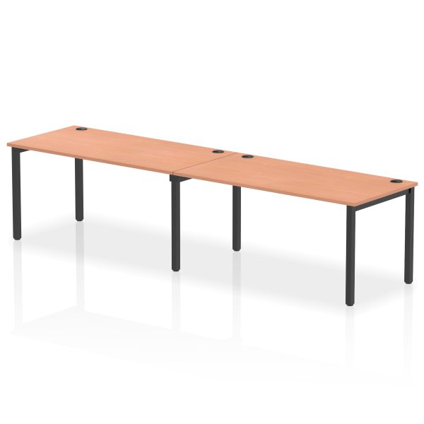Pulse Single Row Bench Desk - 2 Person - Image 67