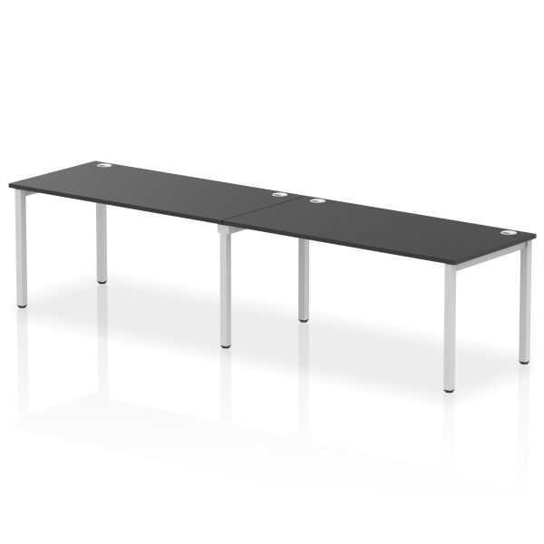 Pulse Single Row Bench Desk - 2 Person - Image 69