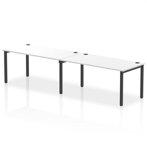 Pulse Single Row Bench Desk - 2 Person - Image 74