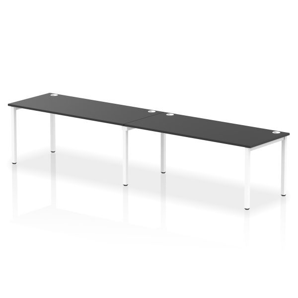 Pulse Single Row Bench Desk - 2 Person - Image 79