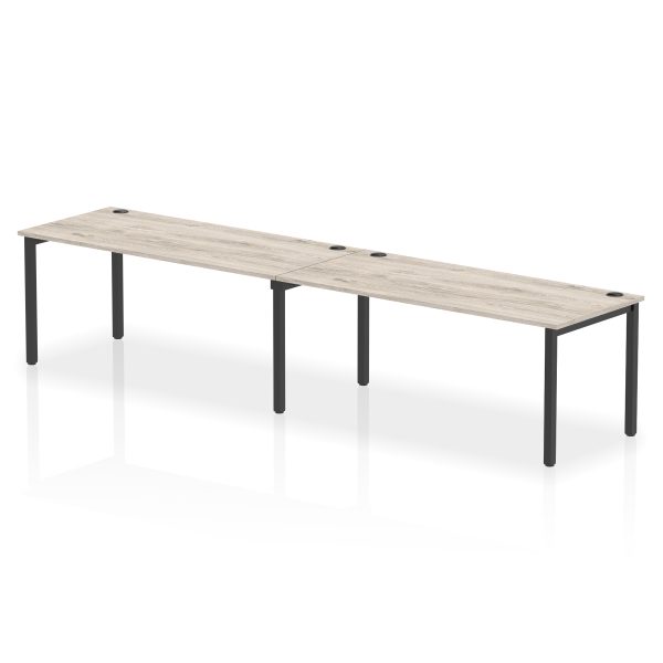 Pulse Single Row Bench Desk - 2 Person - Image 80