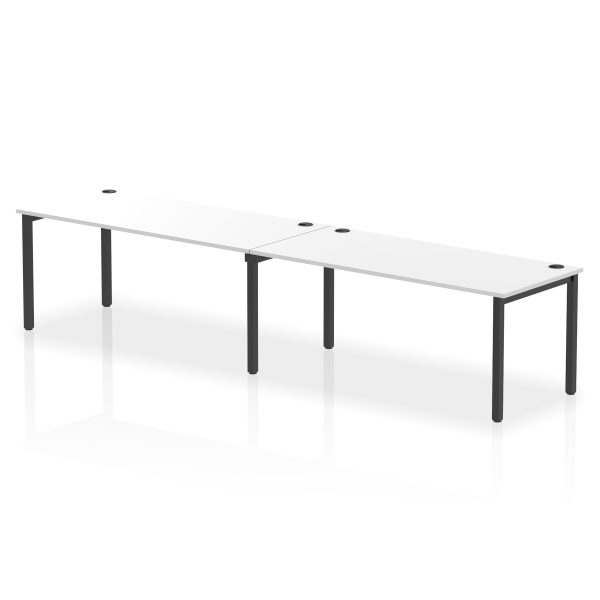Pulse Single Row Bench Desk - 2 Person - Image 83