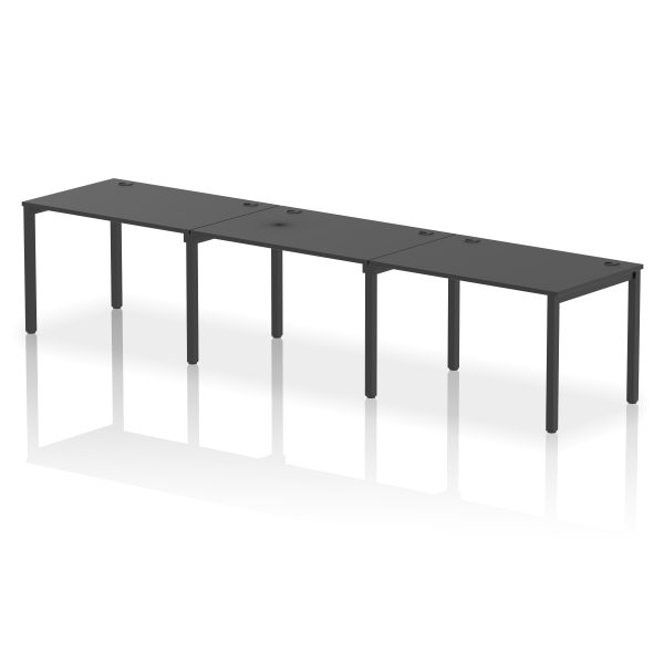 Pulse Single Row Bench Desk - 3 Person - Image 50