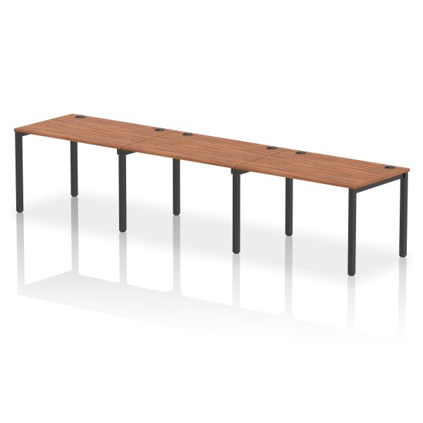 Pulse Single Row Bench Desk - 3 Person - Image 57