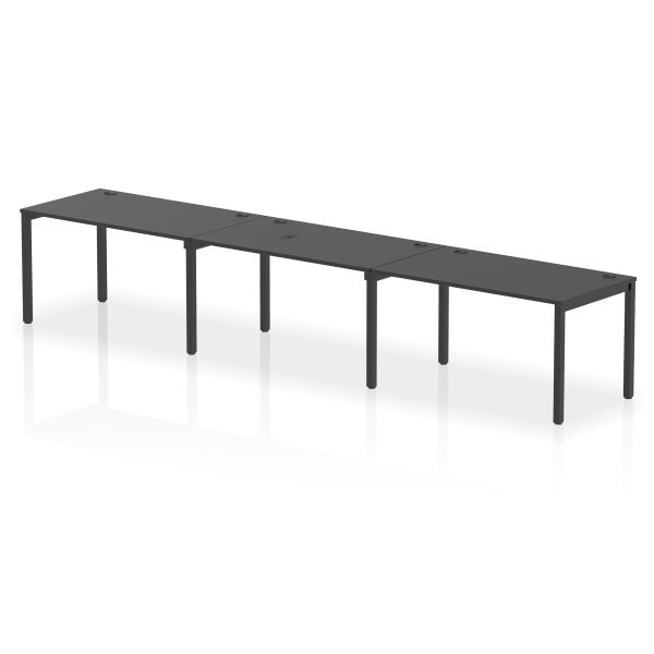 Pulse Single Row Bench Desk - 3 Person - Image 59