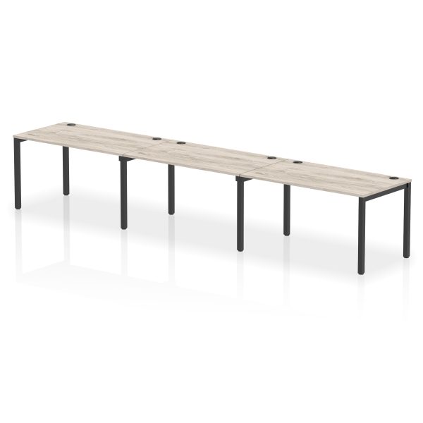 Pulse Single Row Bench Desk - 3 Person - Image 62
