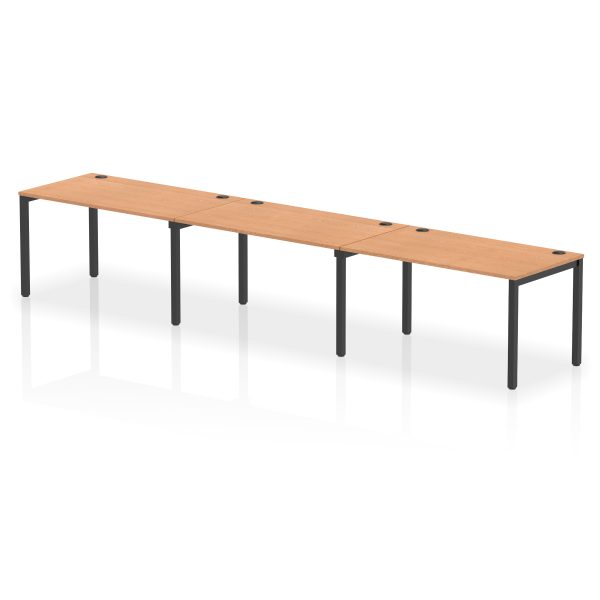 Pulse Single Row Bench Desk - 3 Person - Image 64