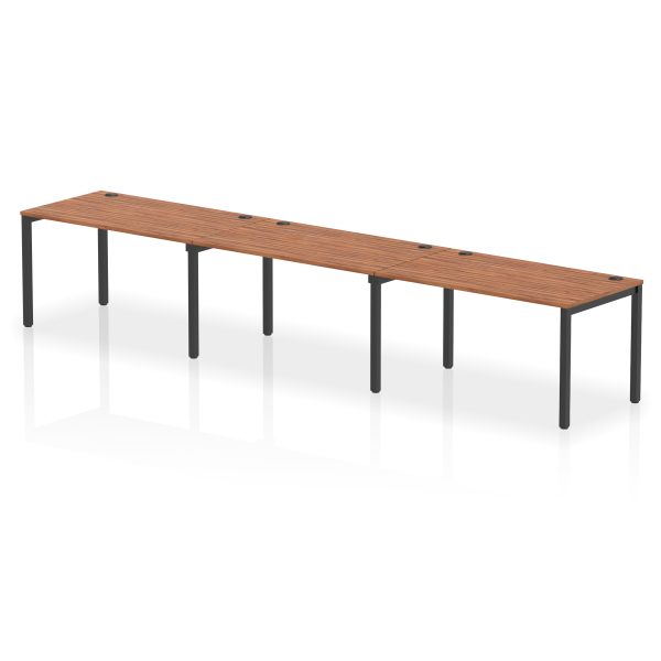 Pulse Single Row Bench Desk - 3 Person - Image 66