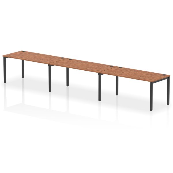 Pulse Single Row Bench Desk - 3 Person - Image 75
