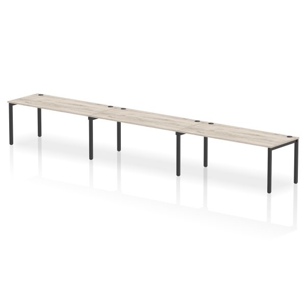 Pulse Single Row Bench Desk - 3 Person - Image 80