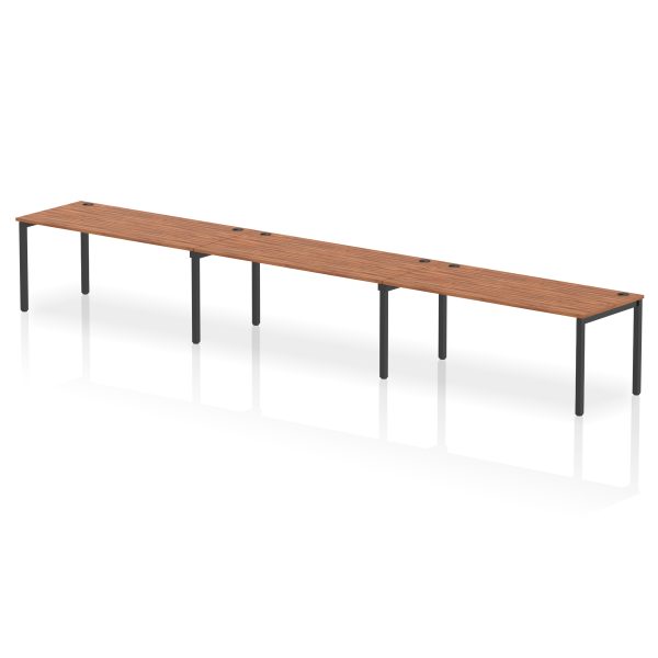 Pulse Single Row Bench Desk - 3 Person - Image 84