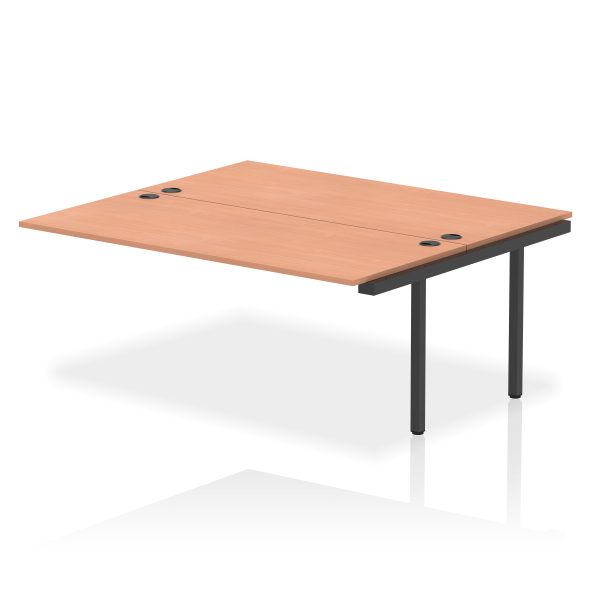 Pulse B2B Bench Desk - 2 Person Extension Kit - Image 76