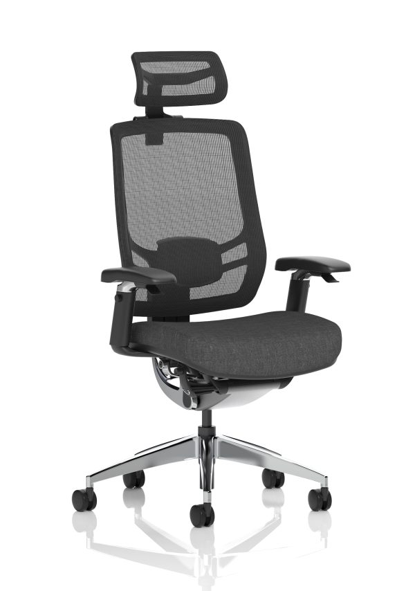 Ergo Click High Back Ergonomic Posture Office Chair with Arms - Image 3