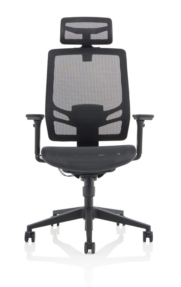 Ergo Twist High Mesh Back Ergonomic Task Operator Office Chair with Arms - Image 3