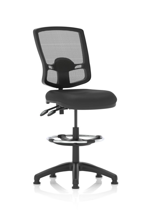Eclipse Plus II Deluxe Mesh Back Task Operator Office Chair - Image 23