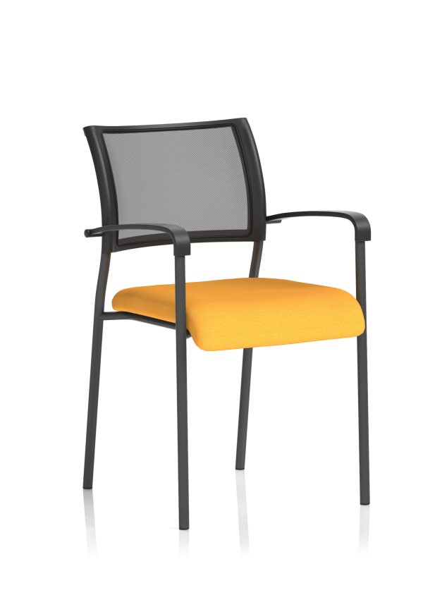Dewdrop Medium Back Stacking Visitor Office Chair - Image 9