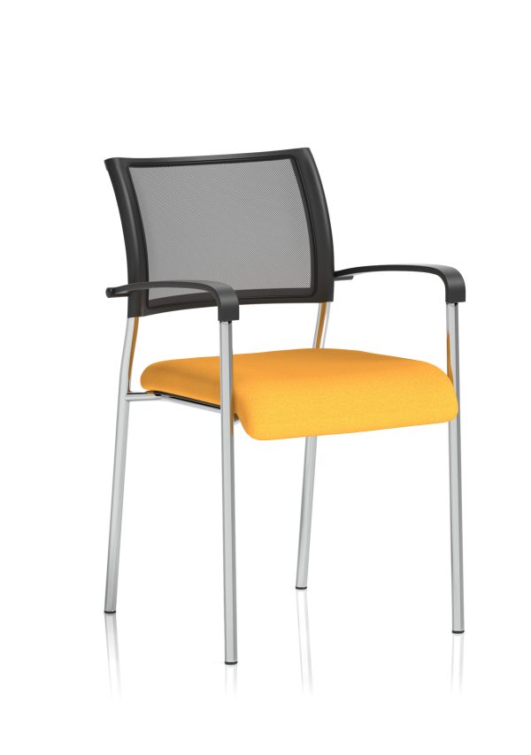 Dewdrop Medium Back Stacking Visitor Office Chair - Image 17