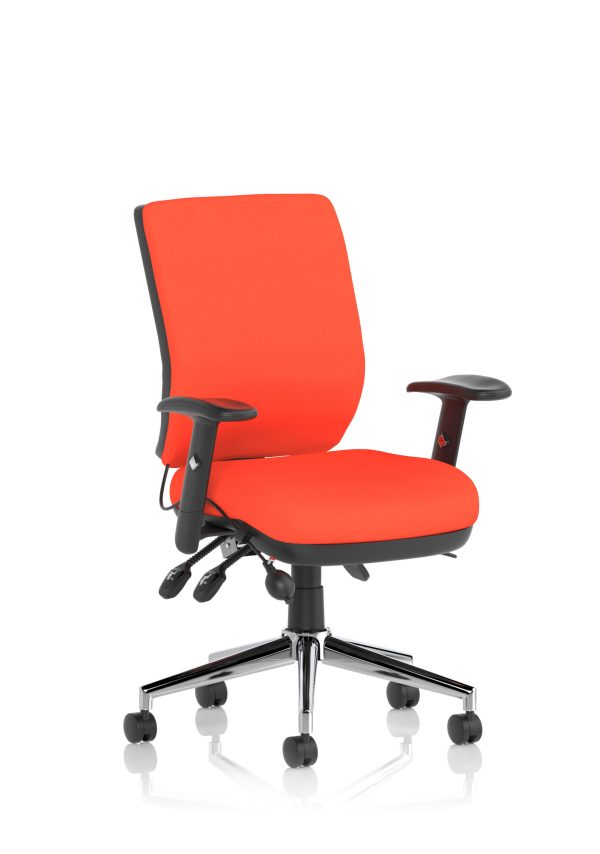 Chiro Medium Back Task Operator Office Chair - Image 22