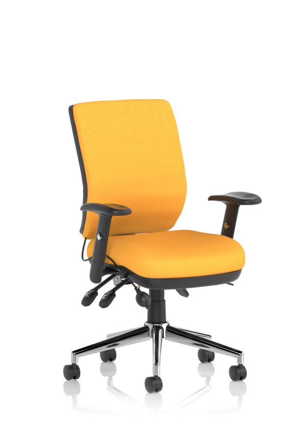 Chiro Medium Back Task Operator Office Chair - Image 26