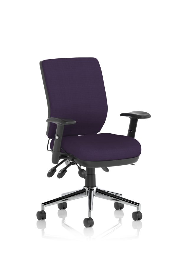 Chiro Medium Back Task Operator Office Chair - Image 38
