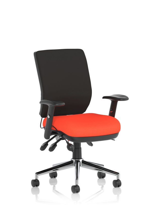 Chiro Medium Back Task Operator Office Chair - Image 21