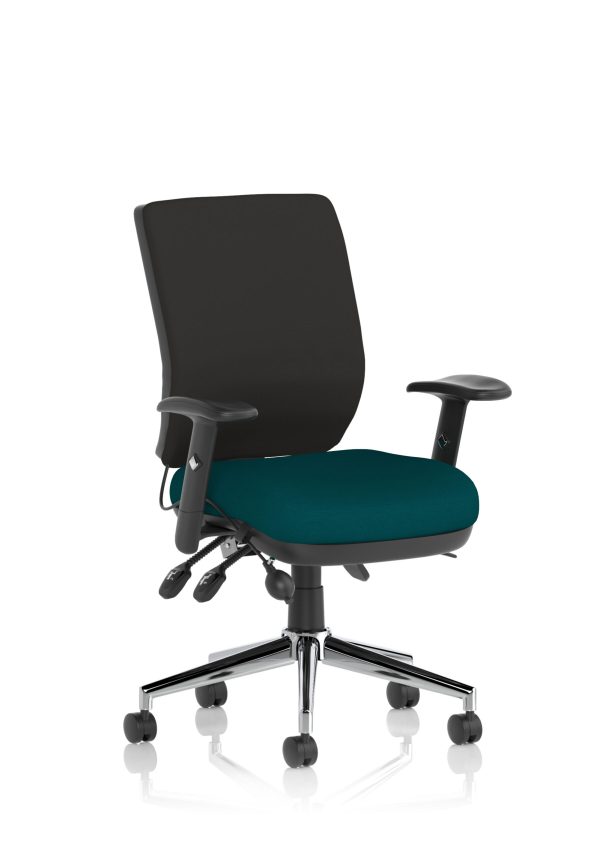 Chiro Medium Back Task Operator Office Chair - Image 33
