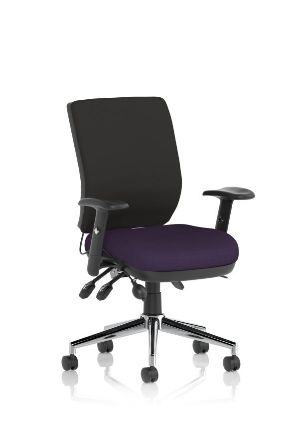 Chiro Medium Back Task Operator Office Chair - Image 37